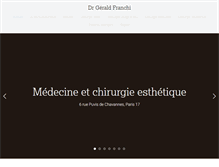 Tablet Screenshot of docteur-franchi.com